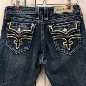 32x34 Rock Revival Jeri Boot Jeans EUC
